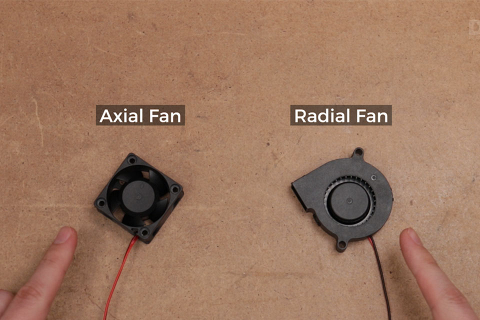 radial fans